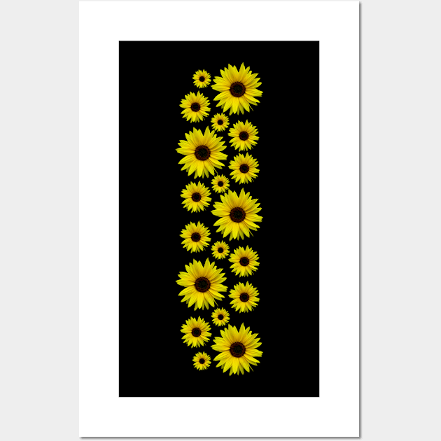 sunflower, sunflowers, sunflowerfield flower bloom Wall Art by rh_naturestyles